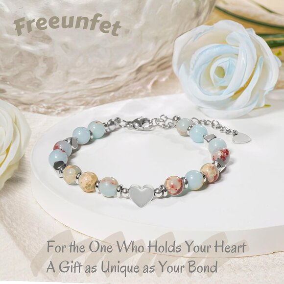 Unique Handmade Friendship Bracelet with Shoushan Stone - Thoughtful Gift Idea - Picture 5 of 6